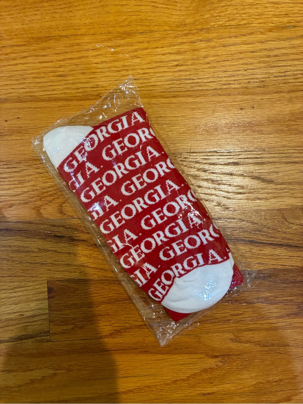 NWT University of Georgia crew socks